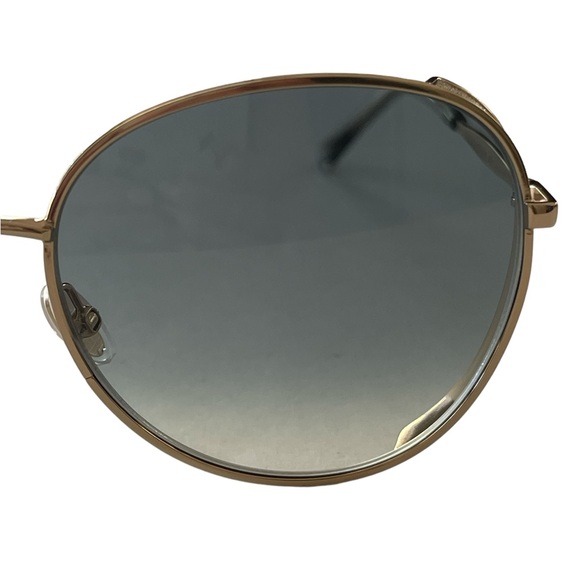 Jimmy Choo FELINE Gold Frame 58mm Sunglasses NWT - Picture 15 of 17
